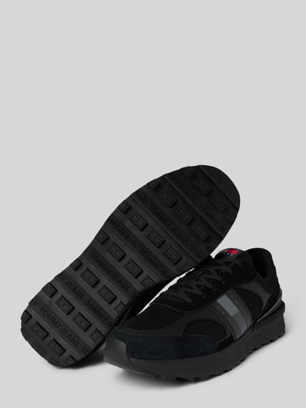 Tommy Jeans Lage sneakers met antislipzool Black - 4