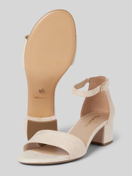 Tamaris Sandalette mit breiter Schaftbrücke Beige 4