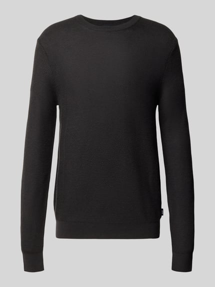 JOOP! COLLECTION Strickpullover aus Woll-Mix Modell 'Bennino' Black 2