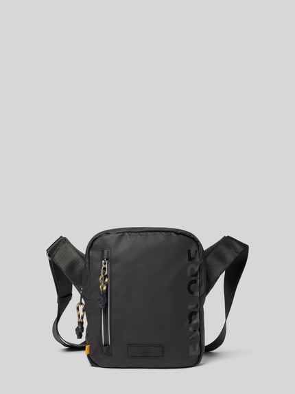 camel active Crossbody Bag mit Statement-Print Modell 'EXPLORE' Black 2