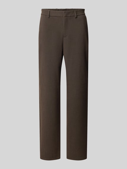 Spodnie o kroju regular fit ze szlufkami Shop The Look MANNEQUINE