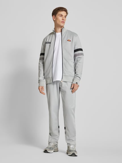 ellesse Regular Fit Trackpants mit Label-Badge Modell 'PALMINTERI' Hellgrau 1