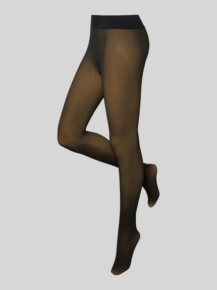 camano Thermo-panty van zacht gemengde stof model 'Comfort' Zwart - 1