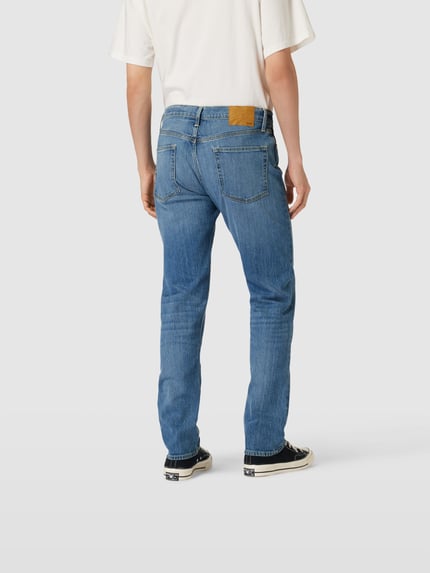 RE/DONE Jeansy Slim w kroju slim fit z dodatkiem streczu Niebieski 5