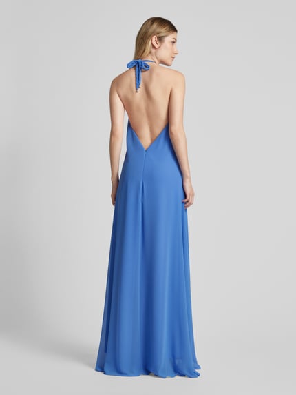 TROYDEN COLLECTION Abendkleid in unifarbenem Design Bleu 5