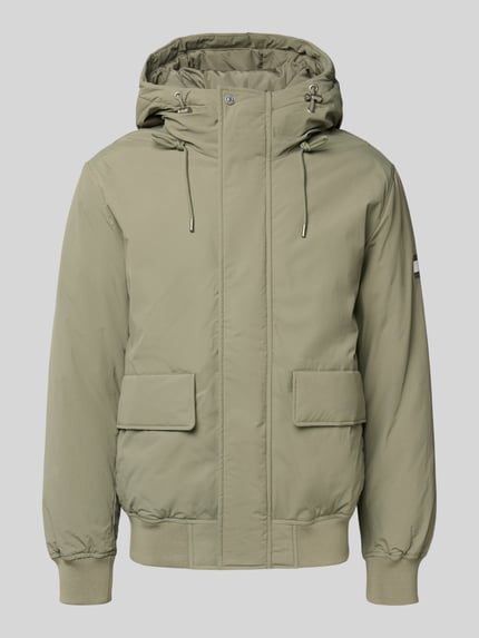 Tommy Jeans Regular fit bomberjack met capuchon Olijfgroen - 2