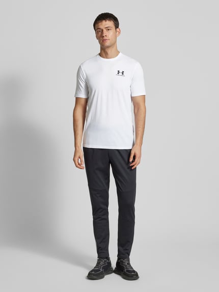 Under Armour T-shirt met labelprint Wit - 1