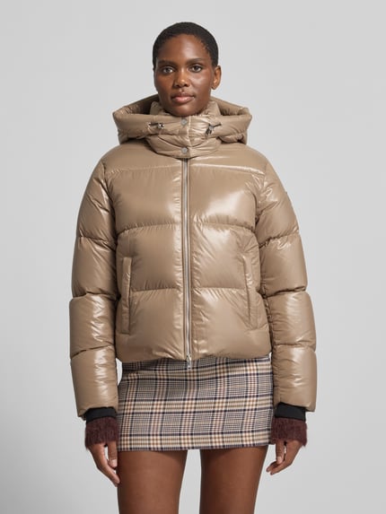 Moose Knuckles Funktionsjacke mit Kapuze moonstone jacket Hellgrau 4