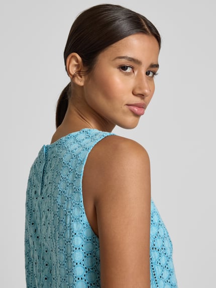 Jake*s Casual Top im Batik Look Eisblau 3