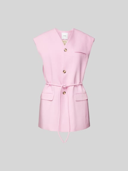 Nanushka Overhemdblousetop met knoopsluiting Roze - 2