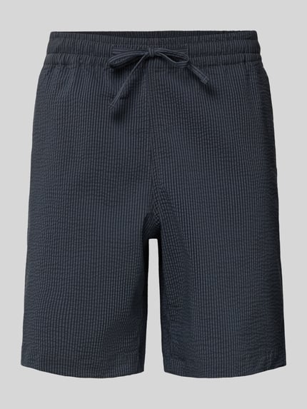 Loose Fit Shorts aus Baumwoll-Mix Shop The Look MANNEQUINE