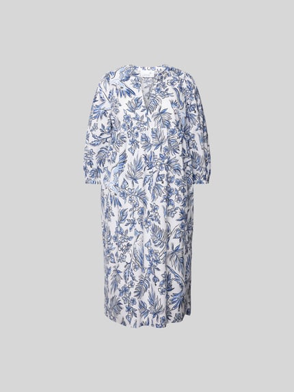 Juvia Tuniekjurk met all-over motief Wit - 2