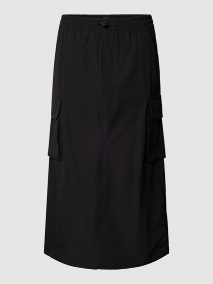 Tommy Jeans Midirock mit Cargotaschen Black 2