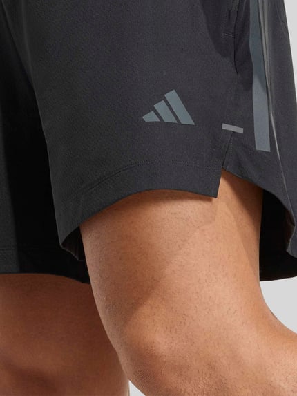 adidas Training Regular fit sportshorts met logoprint model 'D4T PrimeLft SH' Zwart - 2
