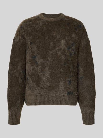 ONLY & SONS Pullover mit gerippten Abschlüssen Schlamm 1