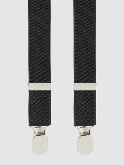 Willen Hosenträger in X-Form Black 1
