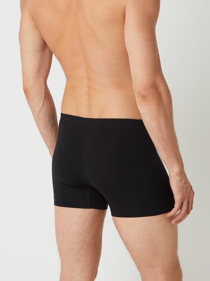 SCHIESSER Trunks mit Stretch-Anteil im 3er-Pack Black 4