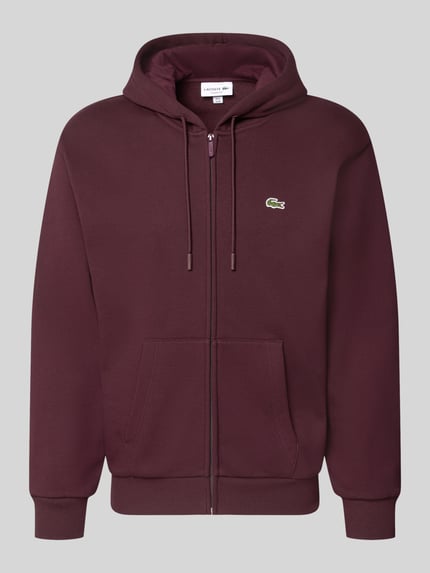 Classic Fit Sweatjacke aus Baumwoll-Mix Shop The Look MANNEQUINE