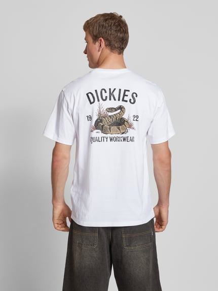 Dickies T-Shirt mit Label-Print Weiss 5