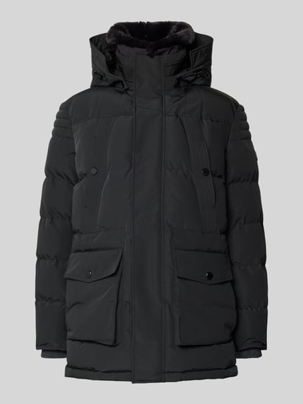 NAUTGÅRD Regular Fit Steppjacke mit Sorona® Aura Filling Black 2