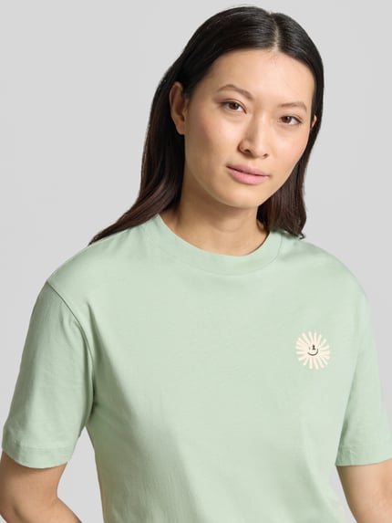ARMEDANGELS regular fit T-shirt van puur katoen model 'TARJAA' Rietgroen - 3