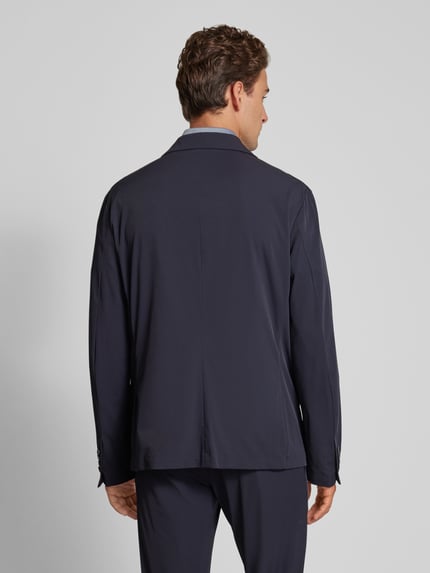 Armani Exchange Regular fit colbert met dubbele knoopsluiting, model 'GIACCA' Marineblauw - 5
