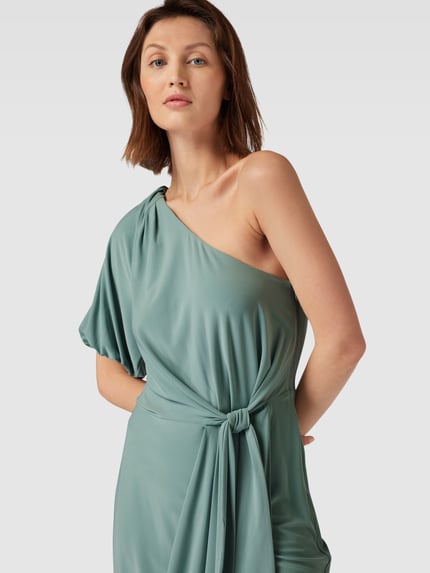 Lauren Ralph Lauren Midikleid im One-Shoulder-Design Modell 'MARIYOW' Mint 3