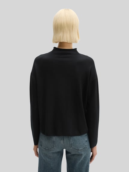 Marc O'Polo Turtleneck mit Mock Neck Black 5
