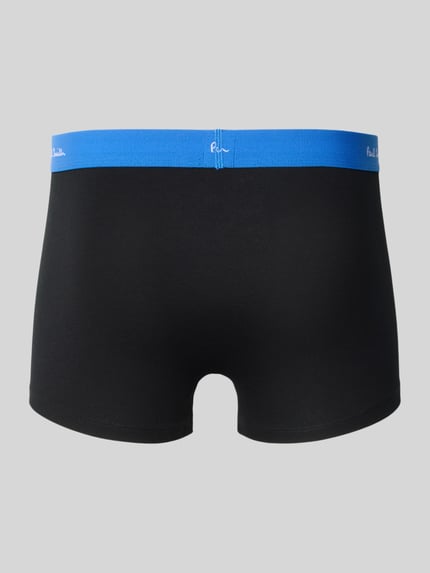 Paul Smith Trunks mit elastischem Logo-Bund im 3er-Pack Black 3