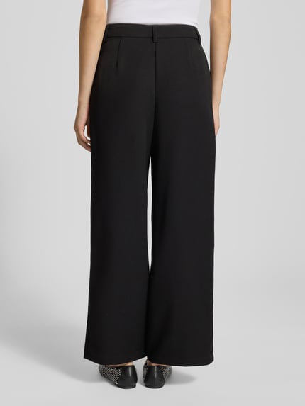 ONLY Regular Fit Hose mit weitem Beinschnitt MODELL 'HATTIE' Black 5