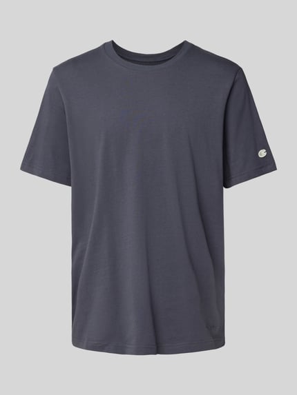 Champion T-shirt met labelstitching Antraciet - 2