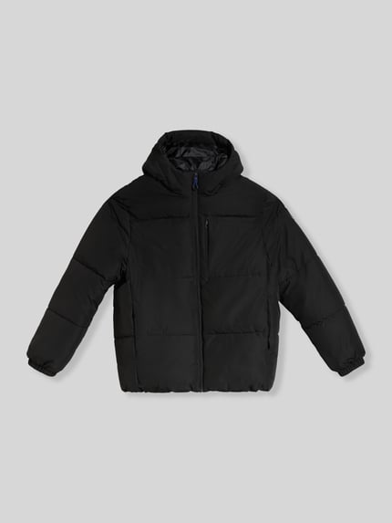 Tom Tailor Denim Steppjacke mit Brusttasche Black 2
