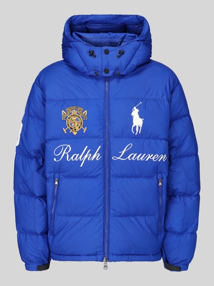 Polo Ralph Lauren Regular Fit Daunenjacke mit abnehmbarer Kapuze Royal 2