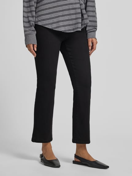 MAC Bootcut-Jeans aus Baumwoll-Mix Modell 'Dream Kick' Black 4