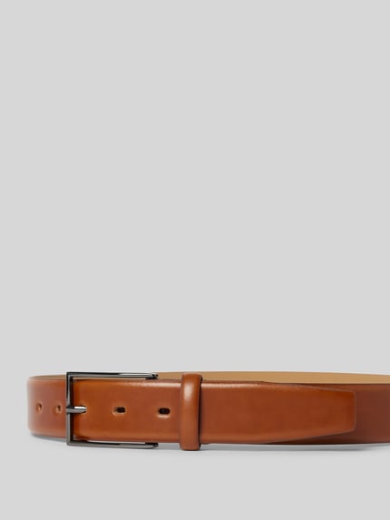 LLOYD Men's Belts Pasek z powlekanej skóry Koniakowy 2