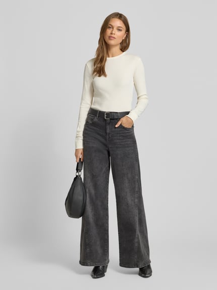 ANGELS Jeans met studs, model 'LIVA SEAM RIVET' Donkergrijs - 1