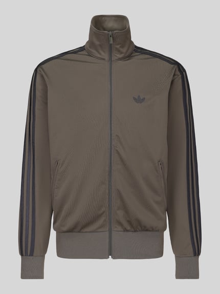 adidas Originals Sweatjacke mit Stehkragen FIREBIRD TT Anthrazit 2