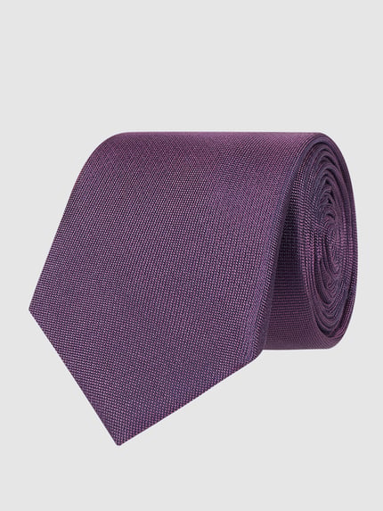 Blick Krawatte aus reiner Seide Purple 1