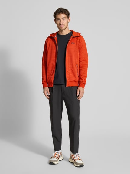 Under Armour Sweatjacke mit Reißverschluss Hellrot 1
