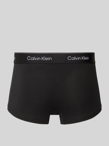 Calvin Klein Underwear Trunks mit elastischem Label-Bund im 5er-Pack Black 3