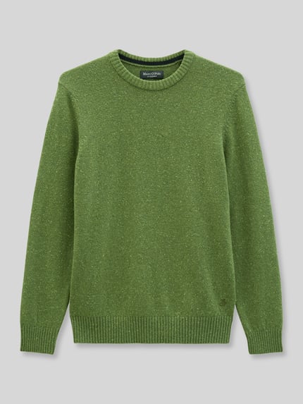 Marc O'Polo Pullover mit Tweedstruktur Apfel 2
