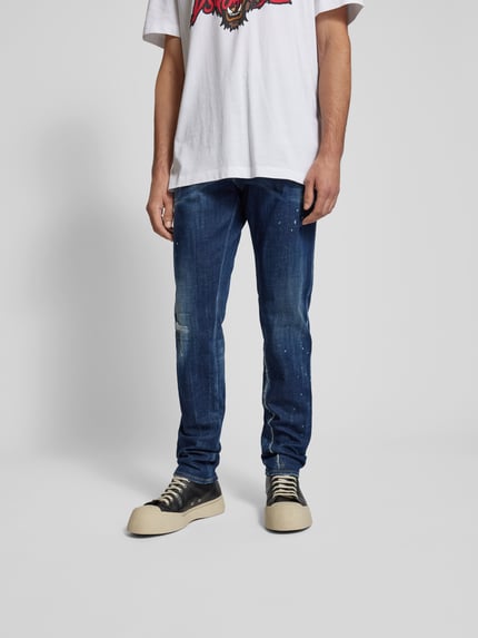 Dsquared2 Jeansy z 5 kieszeniami model 'Cool Guy Jean' Ciemnoniebieski 4