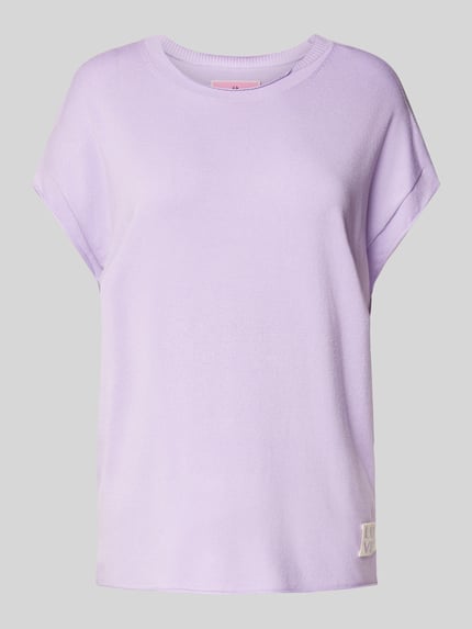 LIEBLINGSSTÜCK T-shirt met labeldetail, model 'Karista' Lila - 2