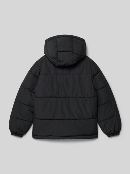 JACK & JONES Kurtka pikowana z kapturem Czarny 3