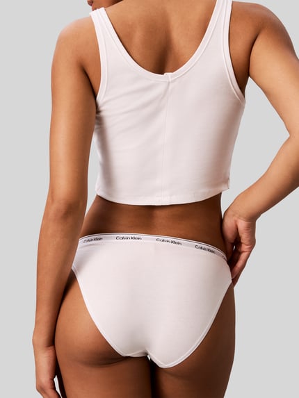Calvin Klein Underwear Slip aus Baumwoll-Mix im 3er-Pack Rot 5