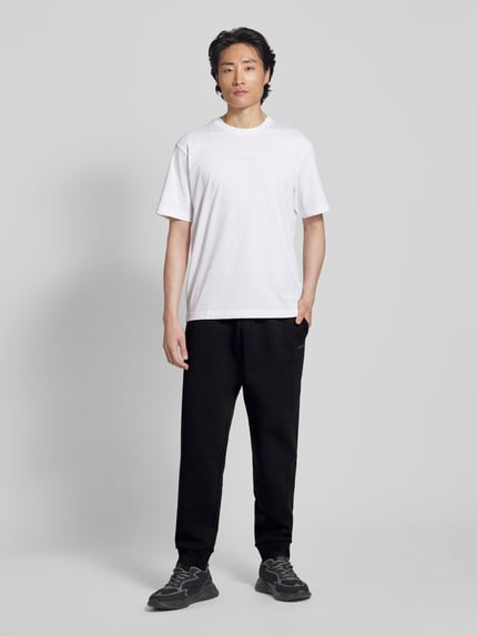 BOSS Green Sweatpants met achterzak model 'Hadiko' Zwart - 1