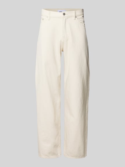Loose Straight Fit Jeans mit Eingrifftaschen Modell 'TED' Shop The Look MANNEQUINE