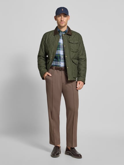 Polo Ralph Lauren Regular Fit Freizeithemd mit Button-Down-Kragen Marine 1