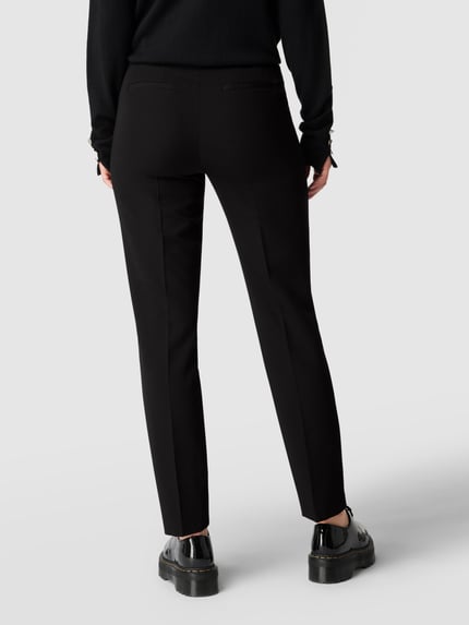 Jake*s Collection Stoffhose mit Bügelfalten Black 5
