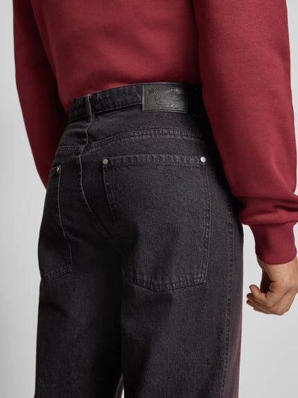 Karl Kani Straight Leg Jeans im 5-Pocket-Design Black 3